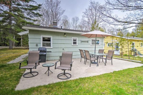 Charlevoix Cabin with Patio and Grill - Steps to Lake!